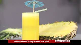 Wonderchef Prato Compact Juicer 250 Watts [upl. by Devitt448]