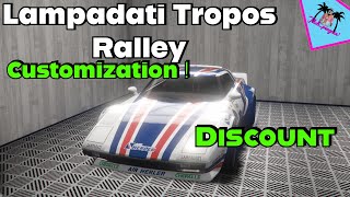 Lampadati Tropos Rallye Customization And Review GTA Online [upl. by Mellar]