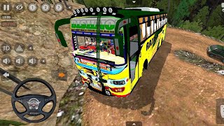 BMR Modified Bus Mod Bussid Indonesia Simulator Gameplay Chappal Gaming [upl. by Neehar]