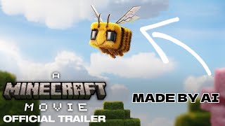 I asked AI to make the new Minecraft Movie Trailer minecraftmovie minecraft ai [upl. by Bethina]