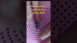 Quilling Flower Petals using Husking Board paperflower filigree basteln diydecor shorts [upl. by Adnylg]