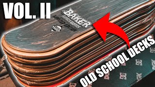 OLD SCHOOL SKATEBOARD DECK COLLECTION  PART 2 [upl. by Dnalyaw]