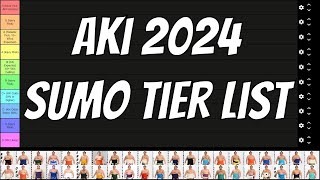 Sumo Tier List Aki September 2024 Rankings [upl. by Fairlie]