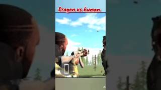 dragon vs human viralshorts shorts gaming [upl. by Dail]