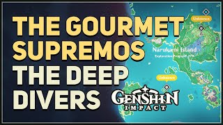 The Gourmet Supremos The Deep Divers Genshin Impact [upl. by Evangelin150]