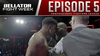 Doumbe and Willis Cause CHAOS At Weigh Ins  Bellator Paris Fight Week Episode 4 [upl. by Sulohcin]