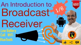 Broadcast Receiver  Part 1 An Introduction [upl. by Aicirtel]