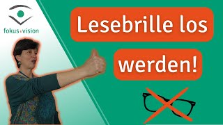 Augenübung um die Lesebrille Altersweitsichtigkeit und grauen Star loszuwerden – Augenliegestütz [upl. by Otha]