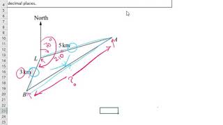 Example 1 Calculating azimuths and side length [upl. by Eivad927]