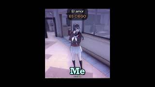 El amor ES CIEGO  Yandere Simulator [upl. by Ehcar]