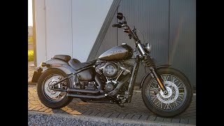 2020 HarleyDavidson FXBB Street Bob 107 in River Rock Grey [upl. by Resor358]