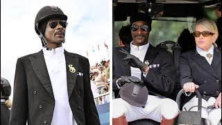 Martha Stewart Rings in Her 83rd Birthday with Snoop Dogg in Paris at the Olympics Dressage Event [upl. by Franciskus]