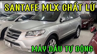 Santafe Mlx Máy Dầu Số Tự Động Nhập Hàn Quốc Đi Êm Mượt Như Xe Lướt [upl. by Nibbs]