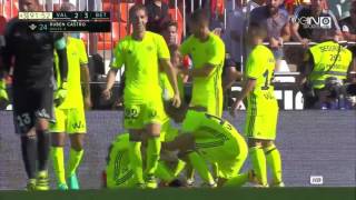 Gol Rubén Castro  Valencia CF 23 Real Betis  3ª Jornada  Temp 20162017  11092016 [upl. by Siro]