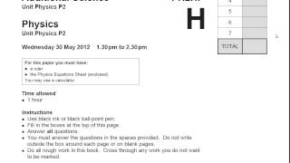 P2 Paper Intro  Walking Talking Mock Exam  GCSE Physics Revison [upl. by Disharoon]