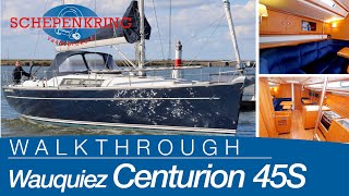 Wauquiez Centurion 45s for sale  Yacht Walkthrough   Schepenkring Lelystad  4K [upl. by Aseyt66]