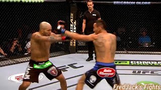 Max Holloway vs Akira Corassani Highlights Stellar TKO ufc [upl. by Brink114]