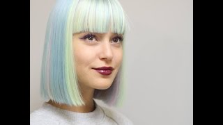 How to be indispensable with the latest trend pastel rainbow hair [upl. by Sotnas]