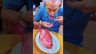 Who wakes up and want to eat fish eyes  👀 😭🤢 funnyshorts funnyvideo ewww [upl. by Bein]