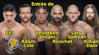 NXT TAKEOVER  NEW ORLEANS  ENTRÉES DES SUPERSTARS DU LADDER MATCH POUR LE TITRE NORTH AMERICA [upl. by Vitalis]