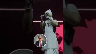 Diljit Dosanjh STOPS His Concert To Pay Respect To Ratan Tata 💔  shorts ratantata [upl. by Adniroc]