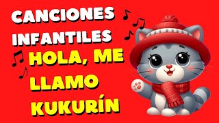 El gato Kukurín  Canta y aprende conmigo  Canciones infantiles babyshark plimplim canciones [upl. by Mackenie]