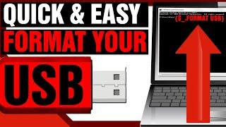 How to Format a USB Flash Drive  NTFS  FAT32  RAW [upl. by Ebarta]