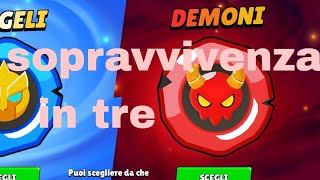 provo sopravvivenza in tre su brawl stars [upl. by Clapper186]