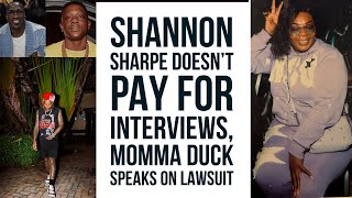 Mama Duck speaks on OTF amp Lil Durk Shannon Sharpe declines Boosie interview [upl. by Chud]