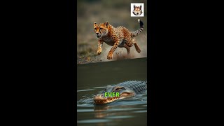 Cheetah vs Crocodile Speed Meets Armor [upl. by Harriman]