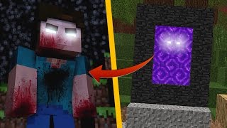 HA LLEGADO 😱 PORTAL A LA DIMENSIÓN DE HEROBRINE MINECRAFT  DIMENSIONES 49 [upl. by Niatirb]