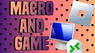 How to Macro Roblox While Using Your PC Remote Desktop ConnectionRDP Wrapper [upl. by Ahseinaj624]