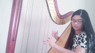 C Salzedo Menuet from Suite of 8 Dances for Harp [upl. by Assele]