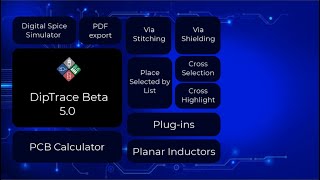 DipTrace 50 Feature overview [upl. by Laenej]