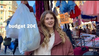 COSA COMPRO CON 20€ al MERCATINO haul viale Papiniano [upl. by Katina943]