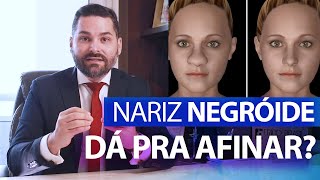 Dá pra afinar nariz negroide  É possível deixar o nariz negróide mais fino [upl. by Eleanor]