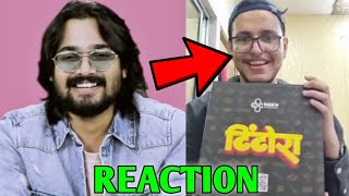 triggeredinsaan Unboxing DHINDORA Gift Box from BBKiVines  Bhuvan Bam Live Insaan  shorts [upl. by Donia]