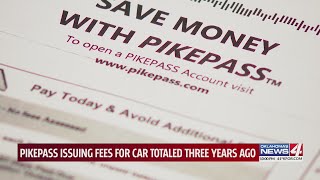 Pikepass issuing fees for car totaled three years ago [upl. by Yenal]