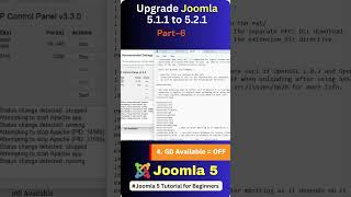 GD Available off in Joomla 5  Joomla 5 Upgrade Recommendation Settings Fixed joomla5 basicjoomla [upl. by Akierdna]