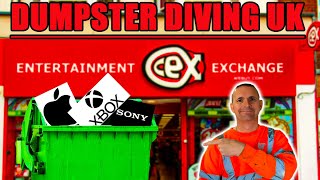 DUMPSTER DIVING UK JACKPOT CEX SCORE PLUS MUCH MORE WASTE AUDIT [upl. by Ardnahsal]