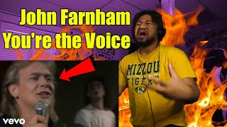 GEN Z FIRST TIME HEARING John Farnham  Youre the Voice [upl. by Nairadal806]