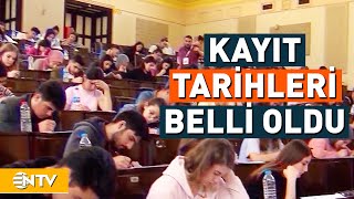 ÖSYM Yerleştirme Sonuçlarına Nasıl Bakılır Üniversite Kayıtları Ne Zaman Başlıyor  NTV [upl. by Durkee391]