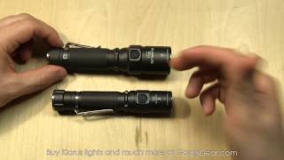 Klarus ST11 ST2C 900 Lumen Flashlight Quick Review [upl. by Noryk]