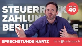 Sprechstunde Hartz 4  Teil 40 – zu Berufsschule Steuerrückerstattung und Termineinladung [upl. by Enoek438]