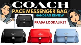 ❗❗❗COACH PACE MESSENGER BAG REVIEW ❗❗❗ PRADA MESSENGER BAG PRADA BAG PRADA SHOULDER BAG REVIEW [upl. by Selrahcnhoj]