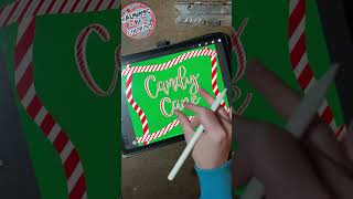 Procreate Candy Cane Brush Set [upl. by Stacey238]