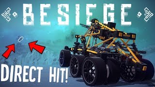 Besiege Best Creations  The BEST Sniper in Besiege  First Besiege Waifu WTF  Besiege Gameplay [upl. by Eniamrahc489]