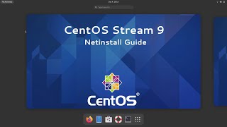 CentOS Stream 9 Full Install Guide Netinstall [upl. by Thoer29]