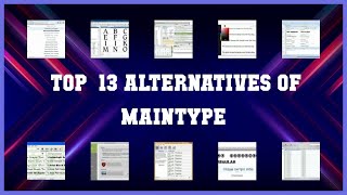 MainType  Top 13 Alternatives of MainType [upl. by Nessa]