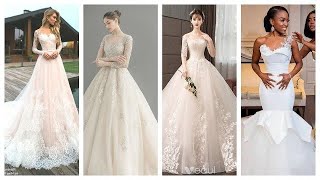 100 High neck long sleeve wedding dress Designs and styles for 2024  360° Bridal Showcase [upl. by Assirralc68]